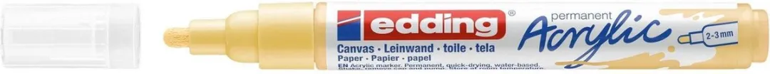 edding Acrylic Marker Medium Geel