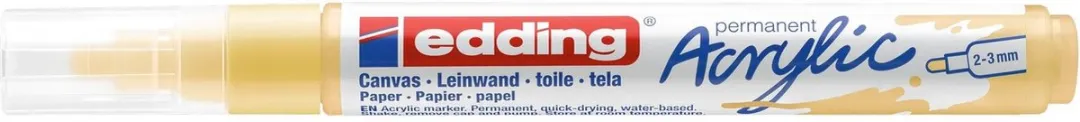 edding Acrylic Marker Medium Geel