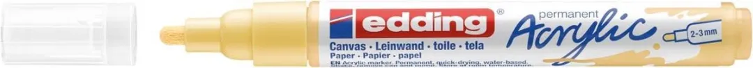 edding Acrylic Marker Medium Geel