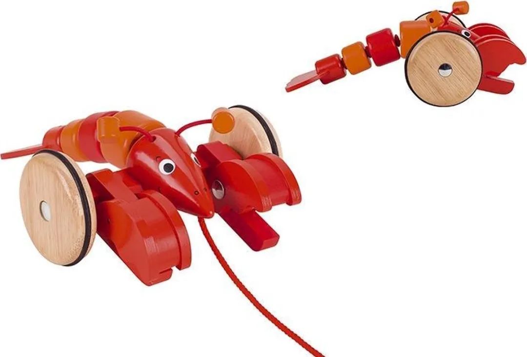 Goki Trekdier Kreeft - Rood