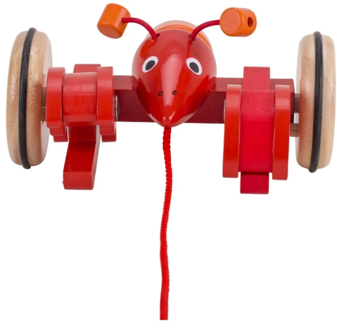 Goki Trekdier Kreeft - Rood
