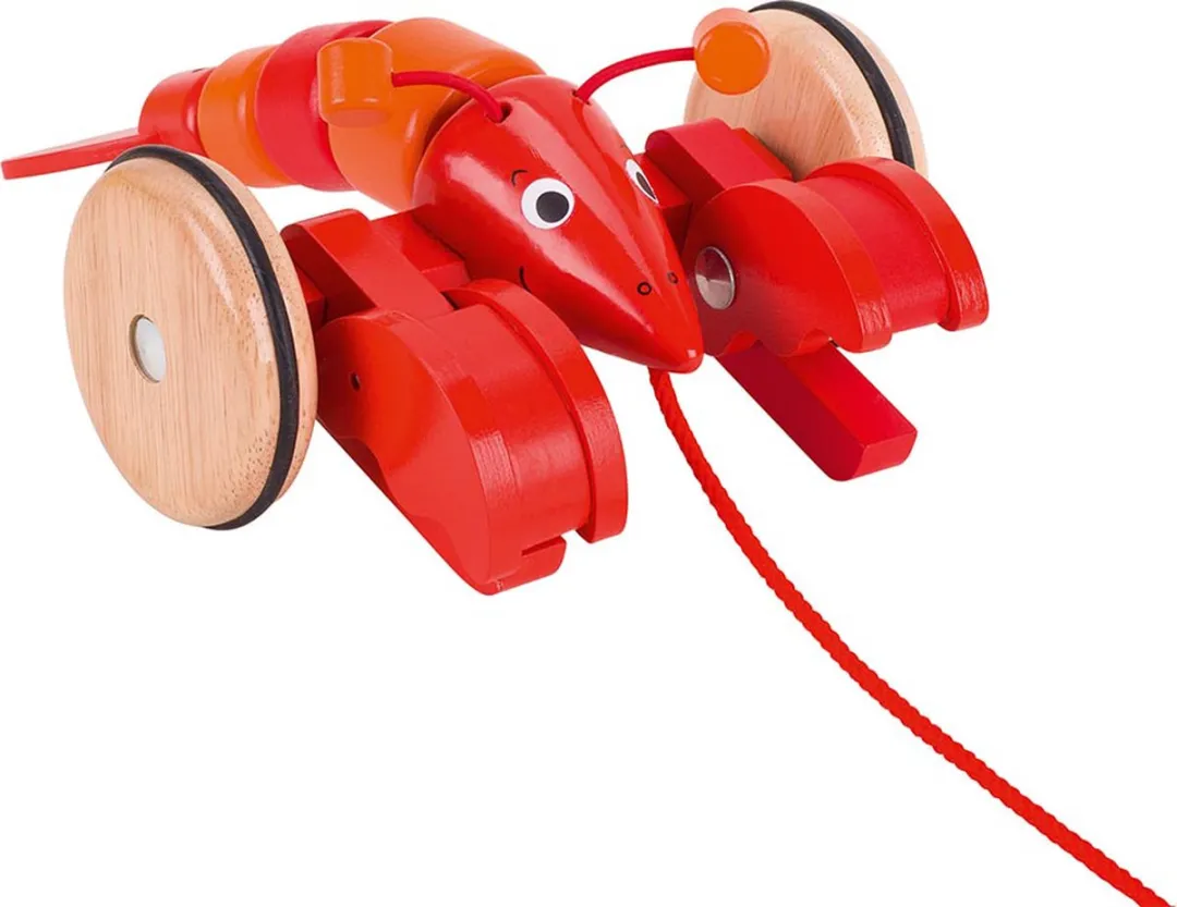 Goki Trekdier Kreeft - Rood