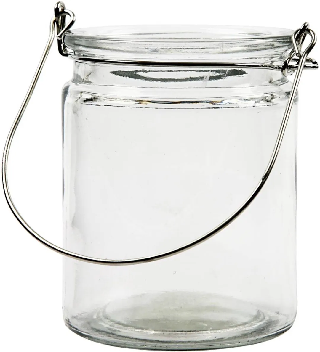 Creativ Company Glazen Lantaarn 10cm - 2 Stuks Transparant