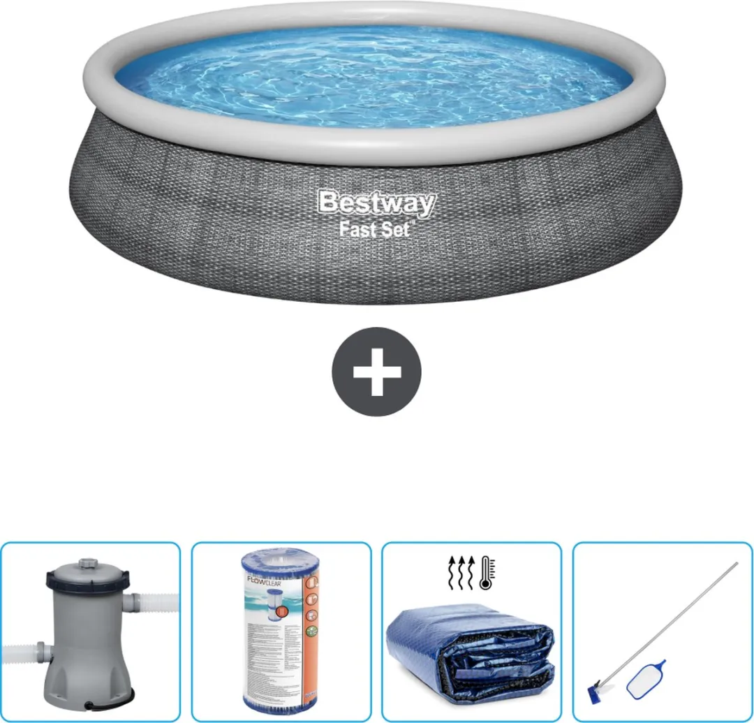 Bestway Fast Set Rond Zwembad 457cm