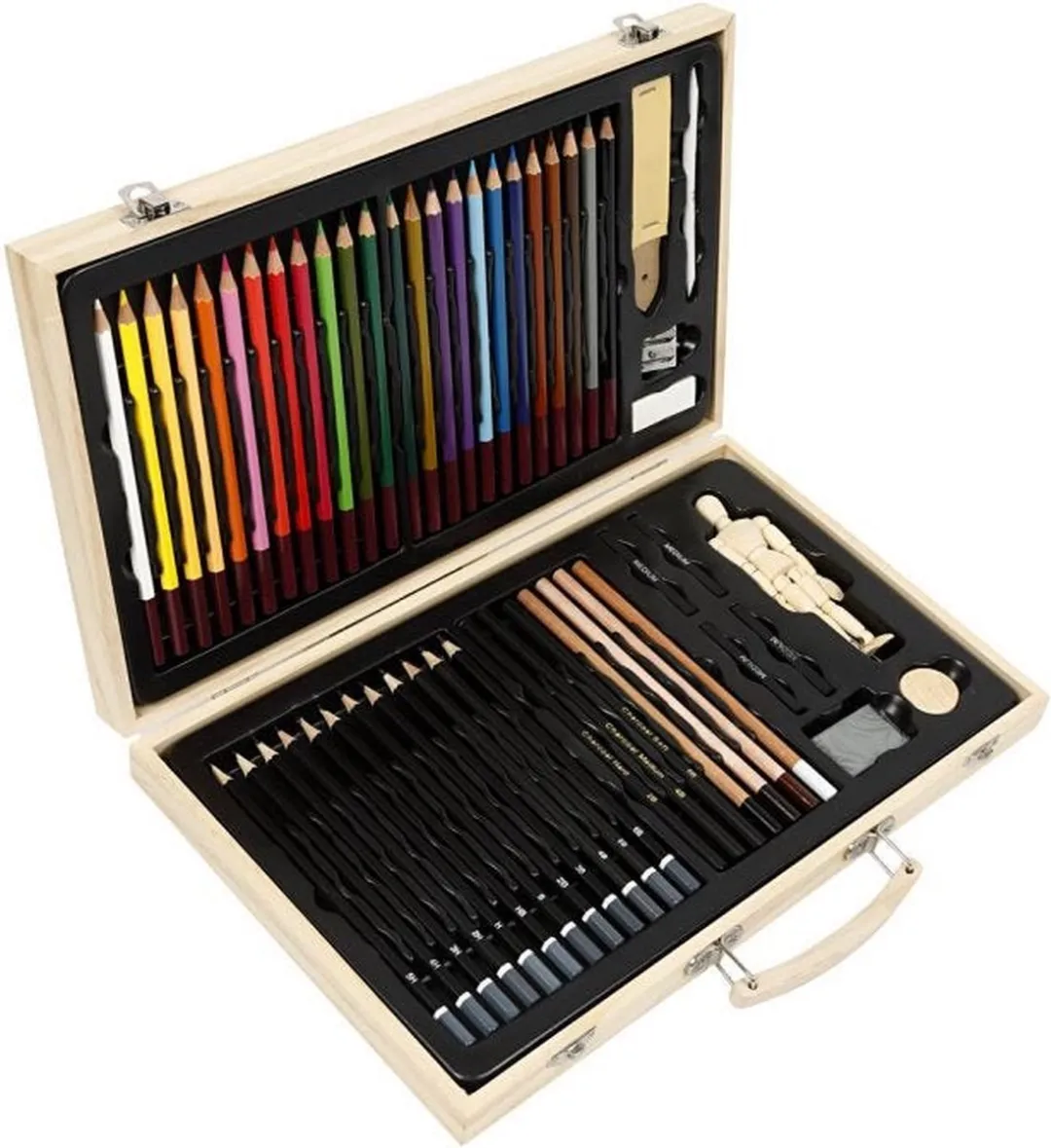 Creativ Company Schets- en Tekenset - 36 Stuks - Meerkleurig