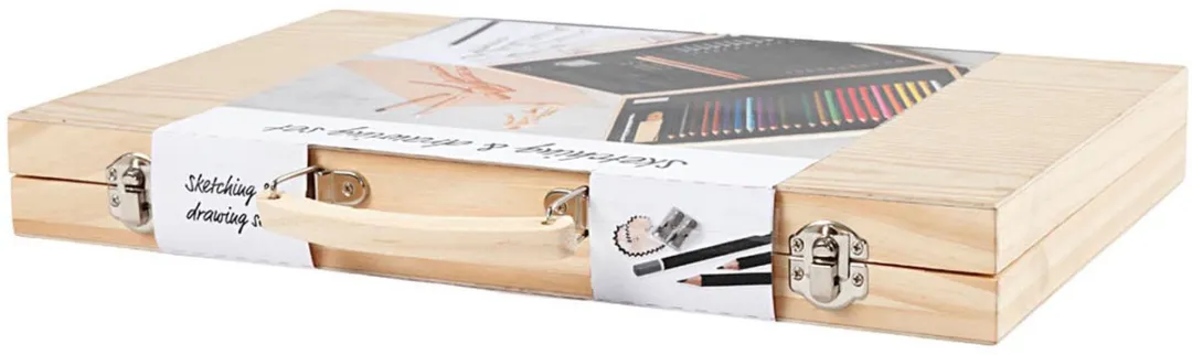 Creativ Company Schets- en Tekenset - 36 Stuks - Meerkleurig