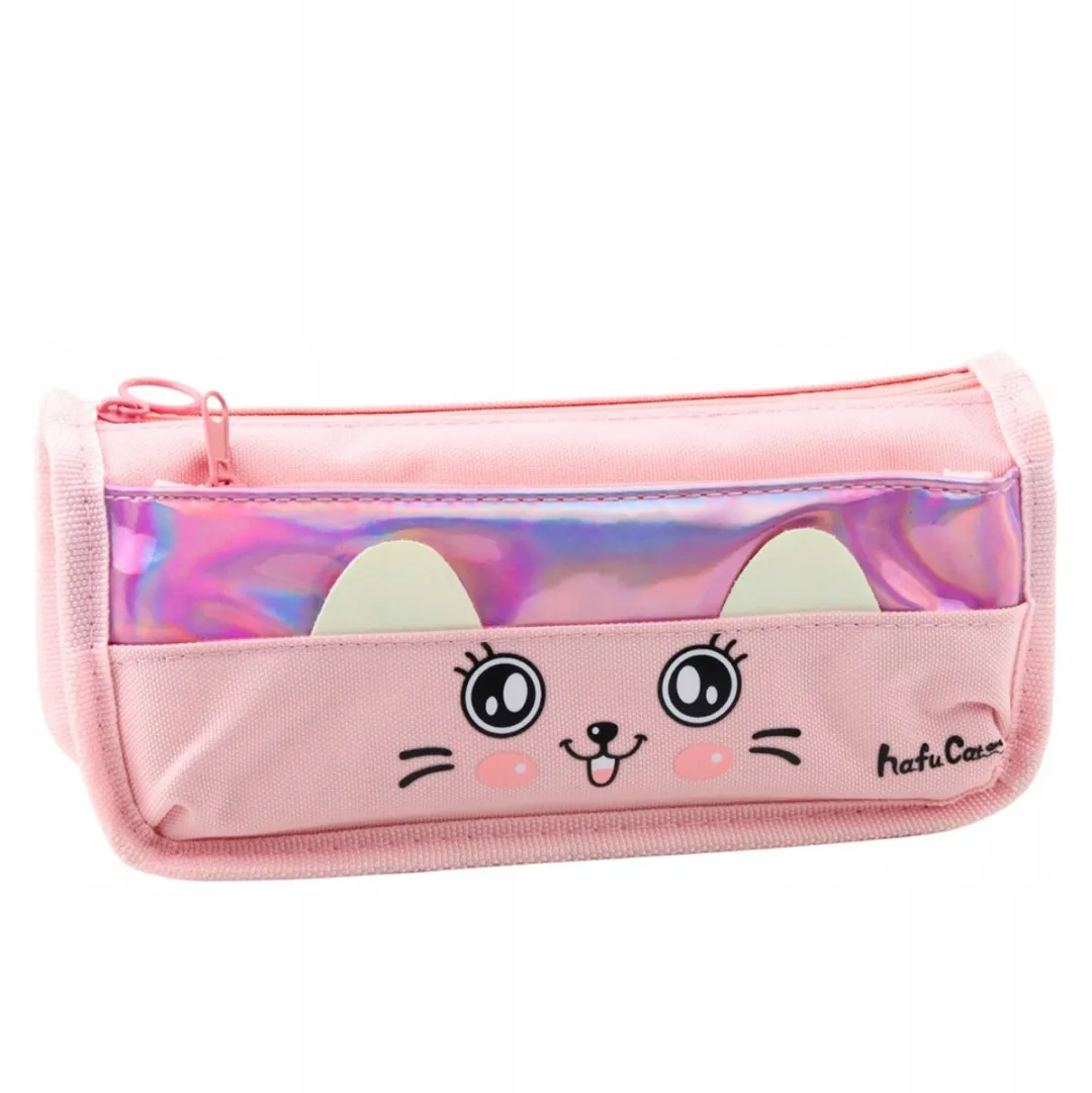 Lean Toys Penendoos Roze met Kattenprint - 2 Stuks - afbeelding 2 van 3