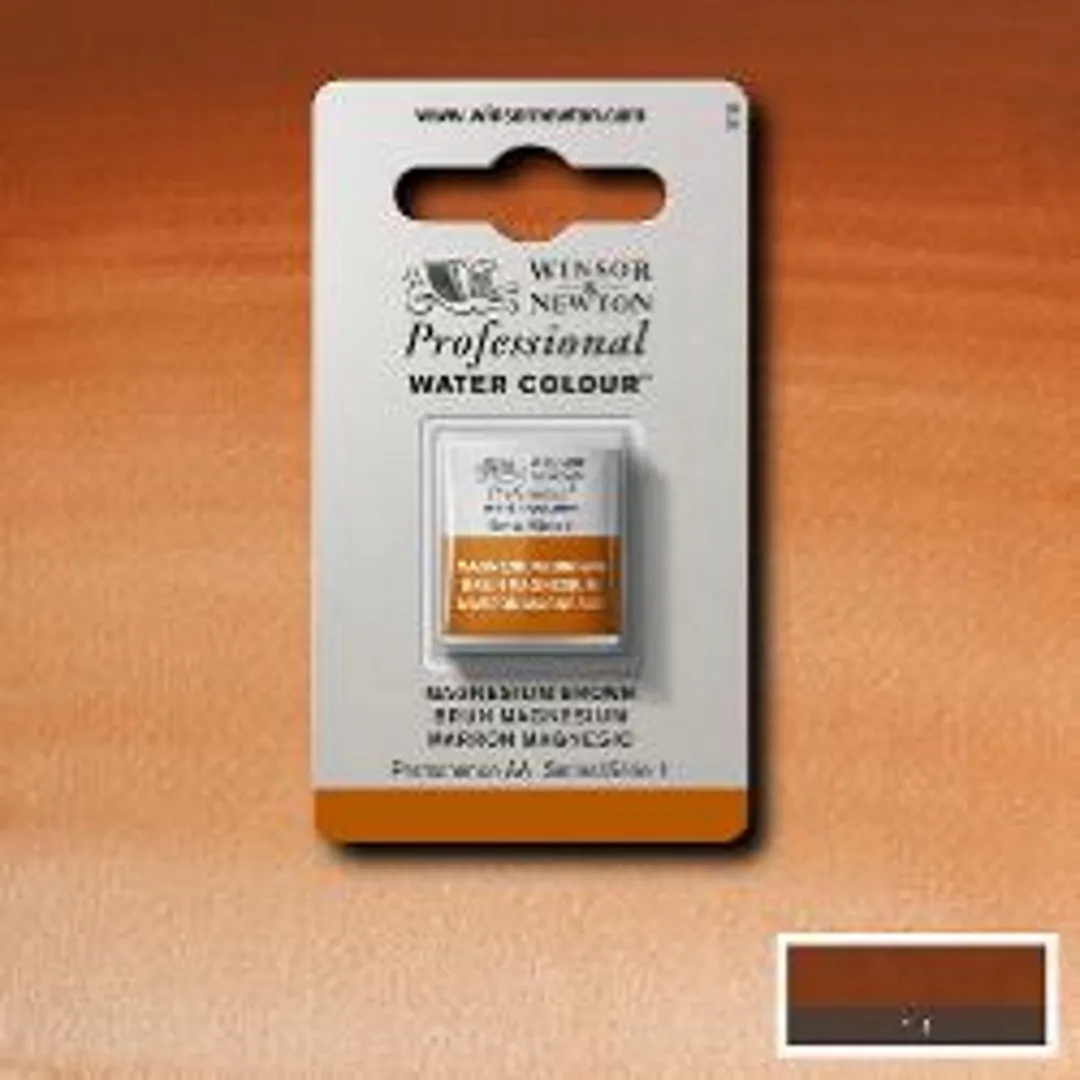 Winsor & Newton Professionele Aquarelverf Halve Nap Magnesium Brown