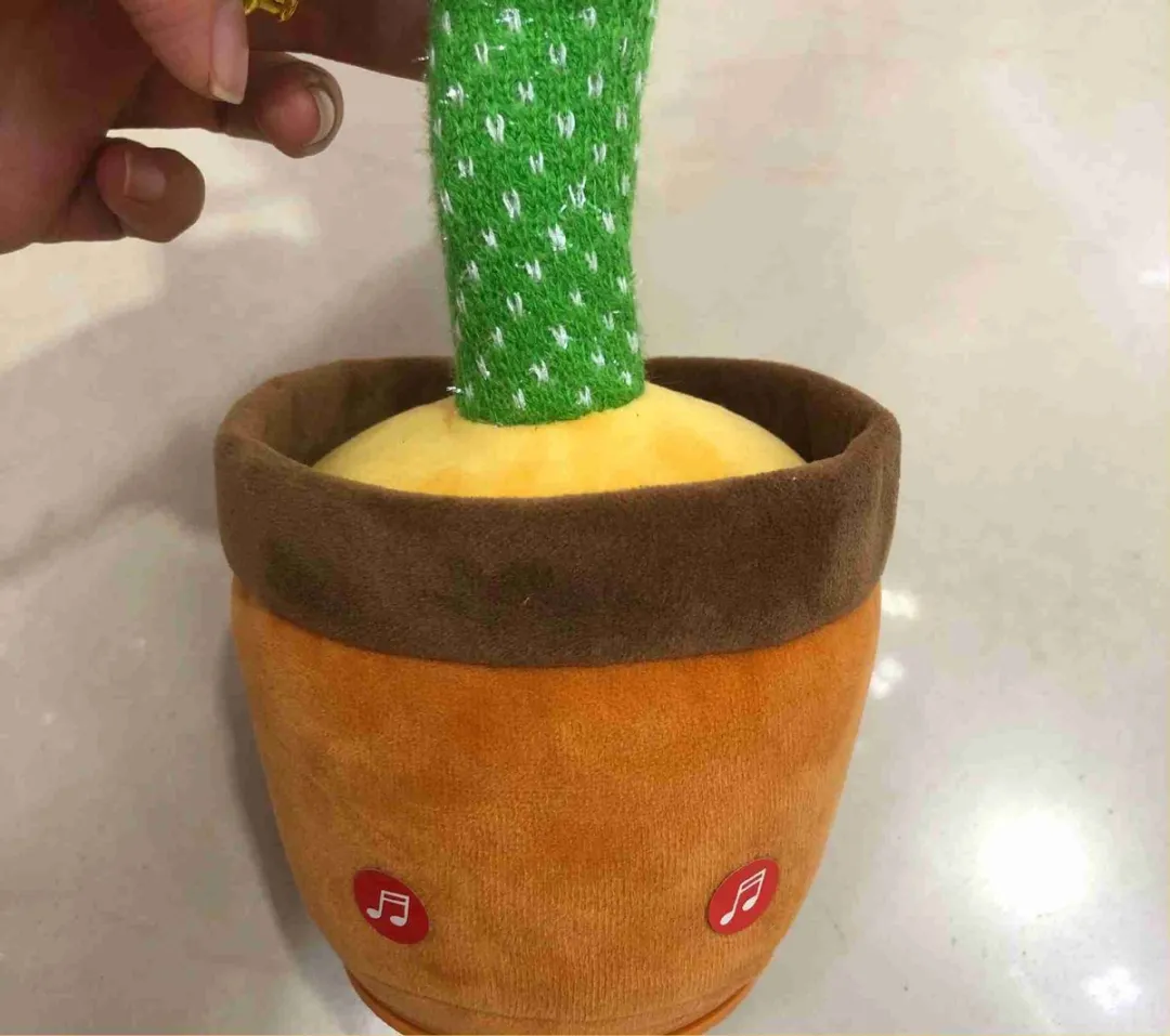 VDTOYS Dansende Cactus Mexicaan - 32cm - 120 TikTok-liedjes
