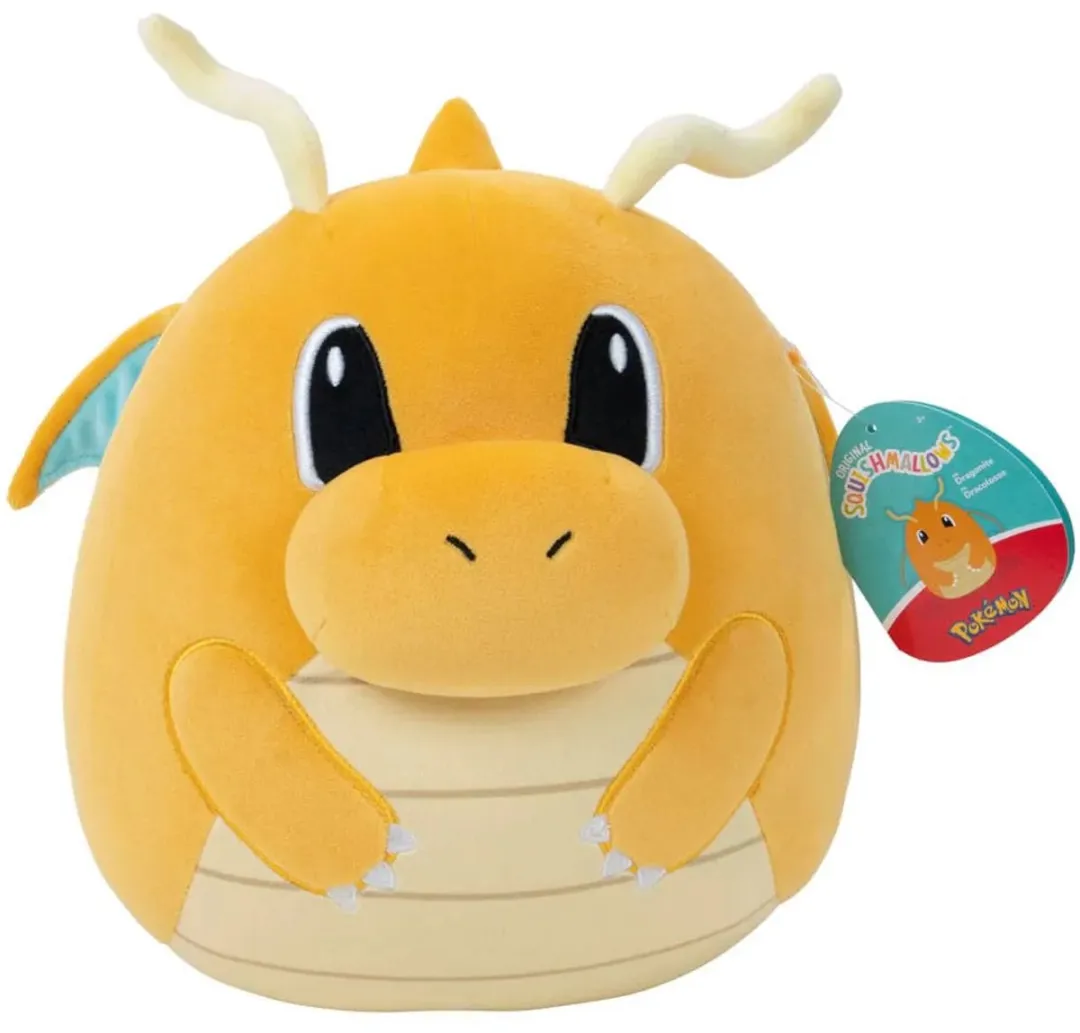 Squishmallows Pokémon Dragonite 25cm - Multikleur