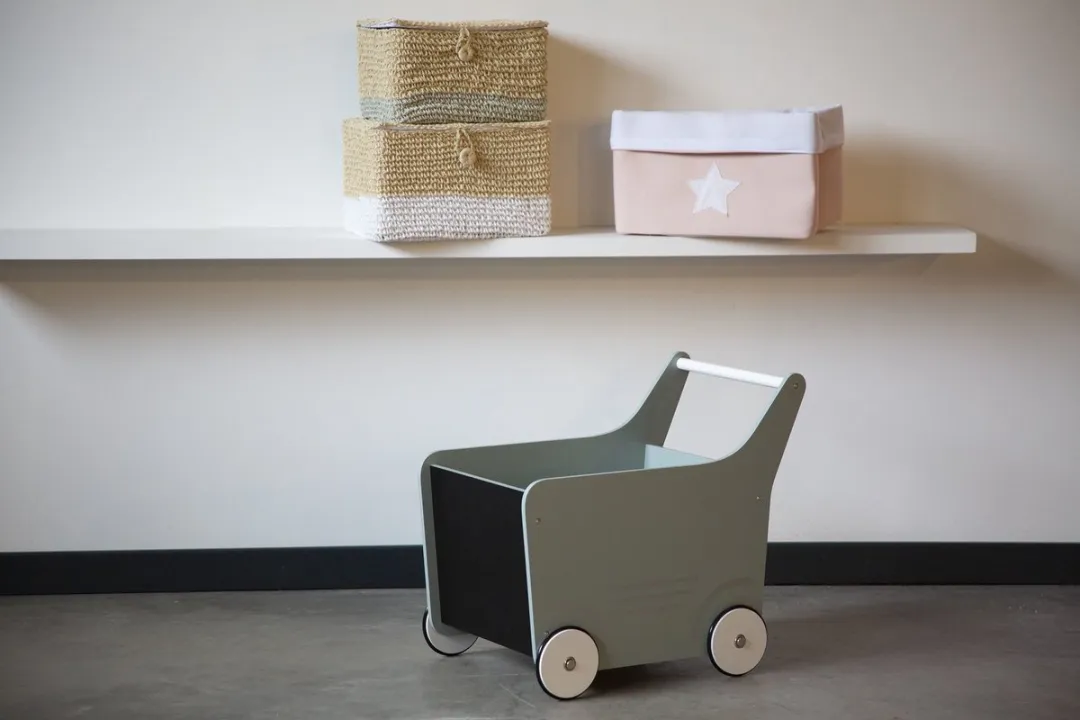 Childhome Loopwagen Hout Mint
