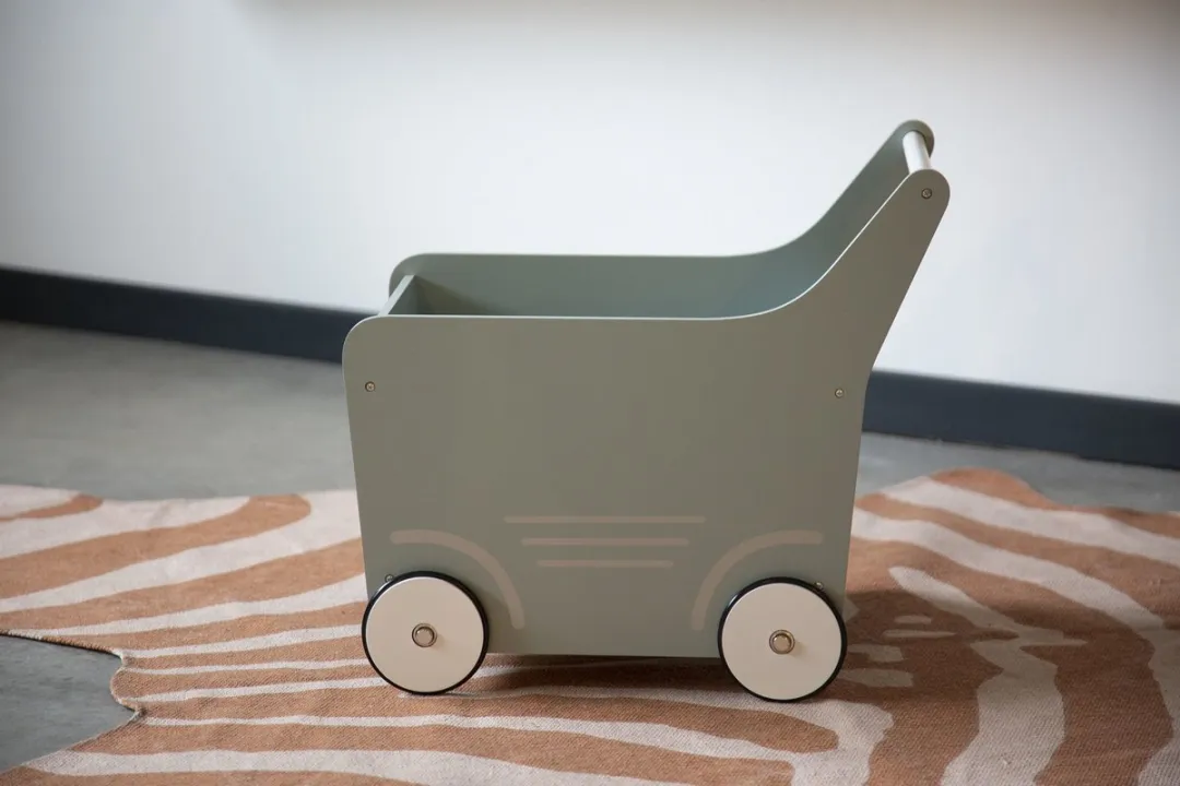 Childhome Loopwagen Hout Mint