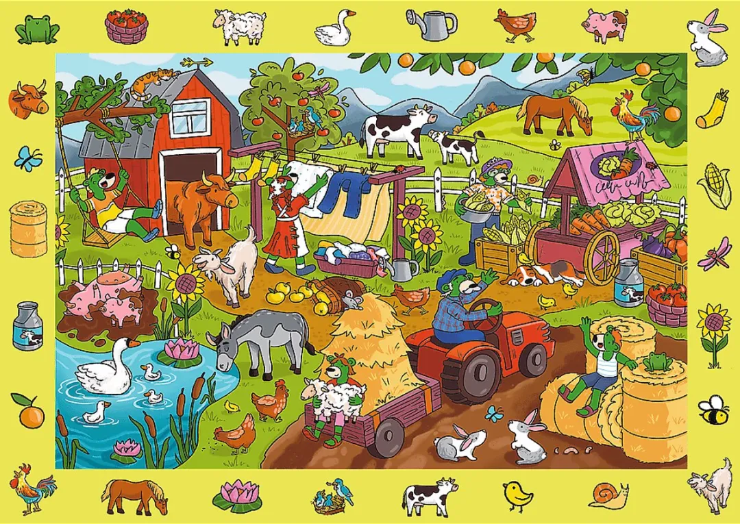Trefl Boerderij Puzzle 24 Stuks