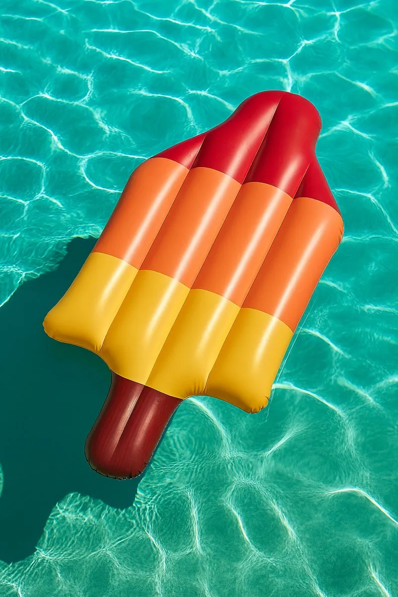 Raket IJsje Luchtbed – Opblaasbaar Zwembad Matras – 161 x 78 cm – Zomer Must-Have