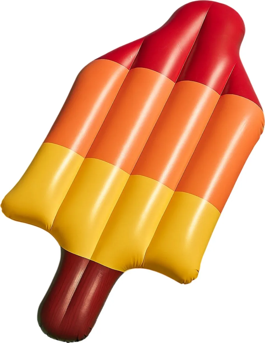 Raket IJsje Luchtbed – Opblaasbaar Zwembad Matras – 161 x 78 cm – Zomer Must-Have