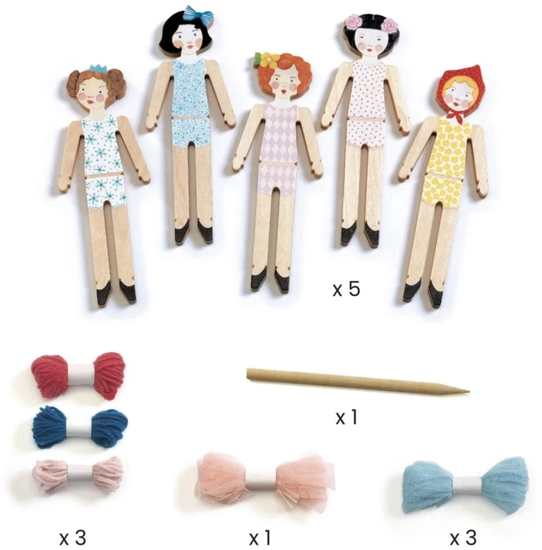 Djeco Sweet Night Knutselset - Multicolor - afbeelding 3 van 5