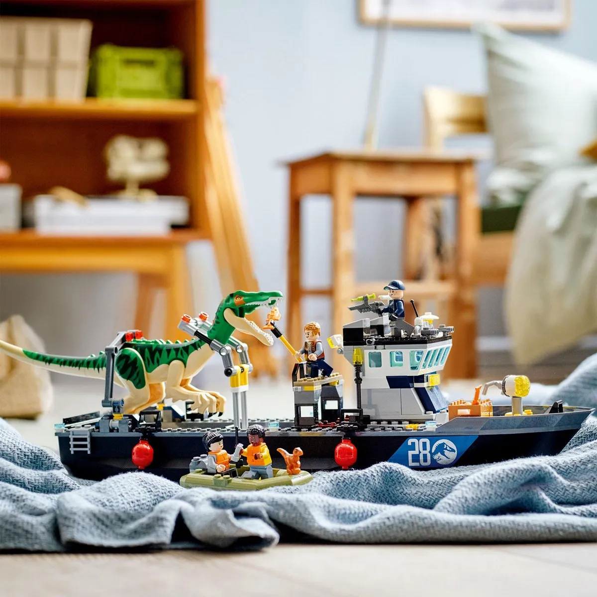 LEGO Jurassic World Baryonyx Bootontsnapping 76942 - 308 Stukken