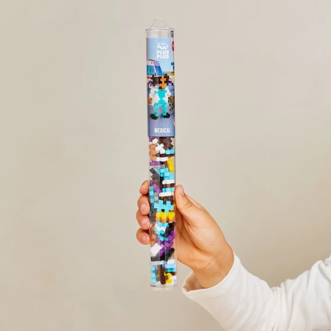 Plus-Plus Tube Dokter 100-delig Bouwset - afbeelding 6 van 6