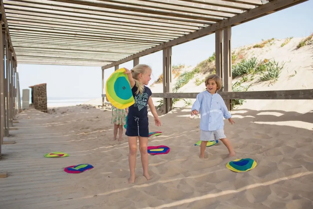 BS Toys Activiteit Eilanden Hout Buitenspeelgoed - 15-delig Multicolor