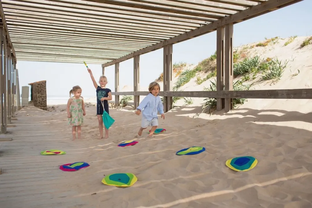 BS Toys Activiteit Eilanden Hout Buitenspeelgoed - 15-delig Multicolor