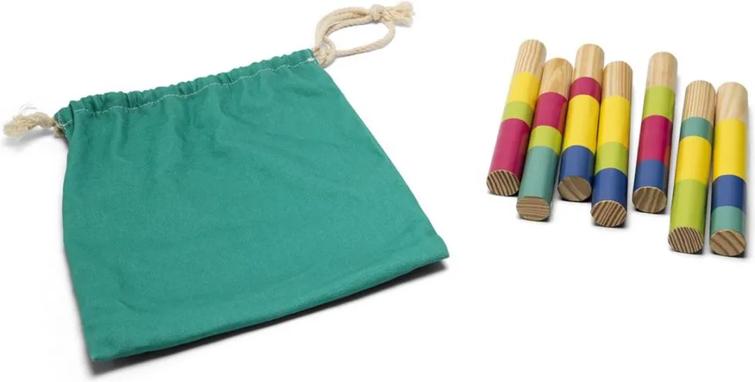 BS Toys Activiteit Eilanden Hout Buitenspeelgoed - 15-delig Multicolor - afbeelding 6 van 6