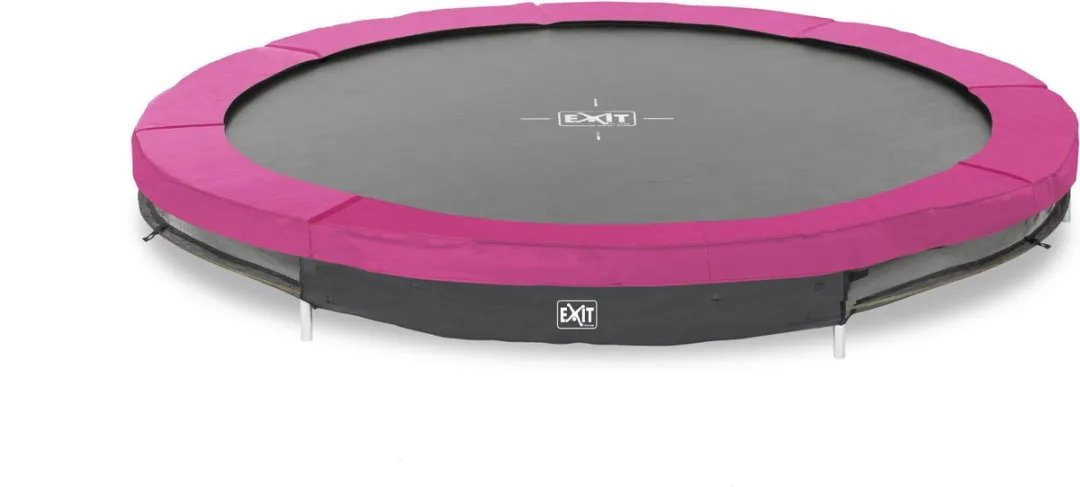 EXIT Silhouette Inground Trampoline 244cm - Roze