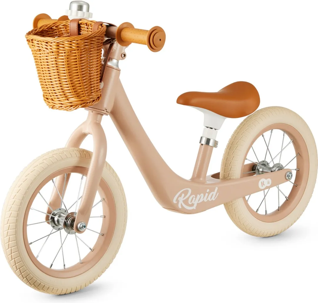 KinderKraft RAPID 2 Loopfiets Magnesium Frame Roze