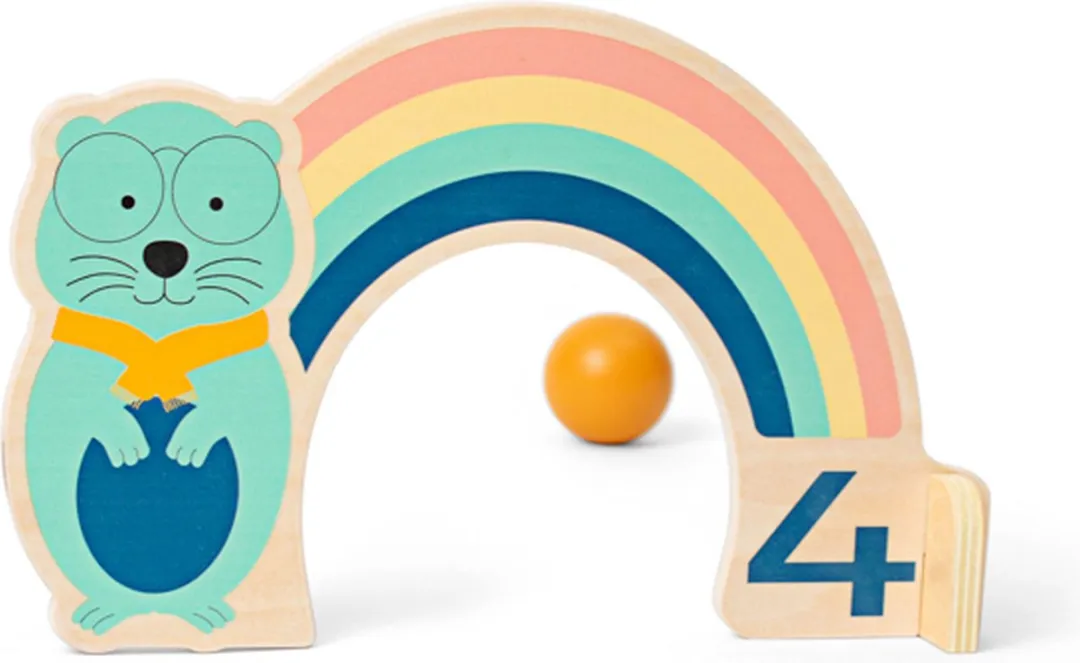 BS Toys Regenboog Croquet Spel 9-delig