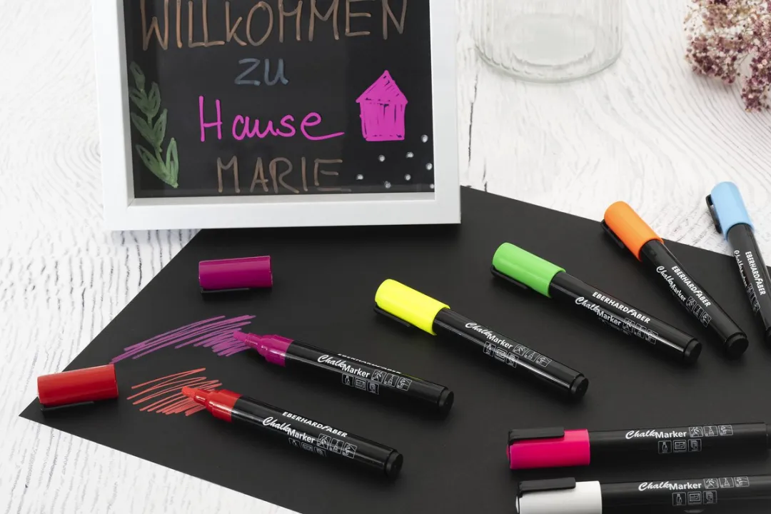 Eberhard Faber Krijtmarker- Set à 8 stuks - EF-558308