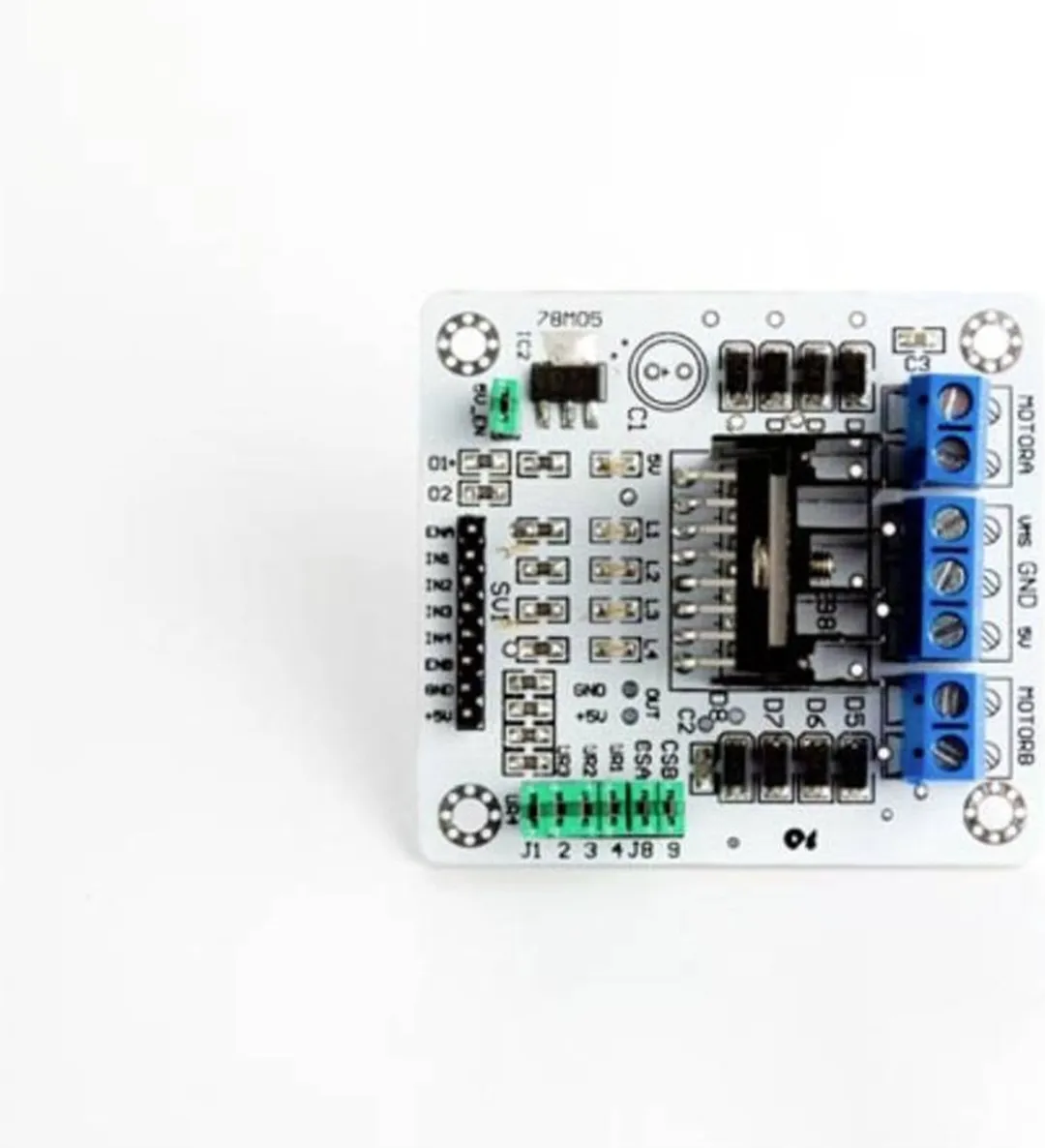 Whadda WPI409 Aansturingsprogramma Motor