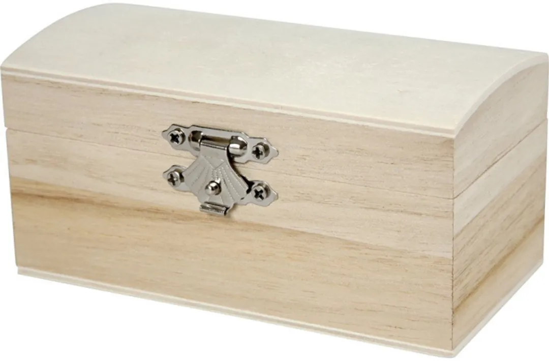 Creativ Company Houten Schatkist 11,5x5,8x5,8cm