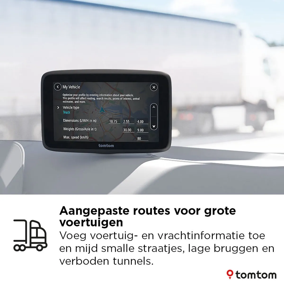 TomTom GO Professional 5 - Vrachtwagennavigatie - Europa