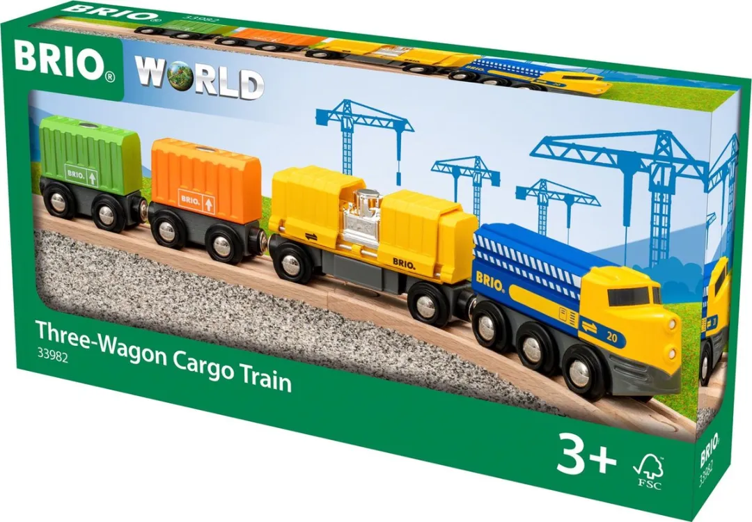 BRIO Vrachttrein 33982