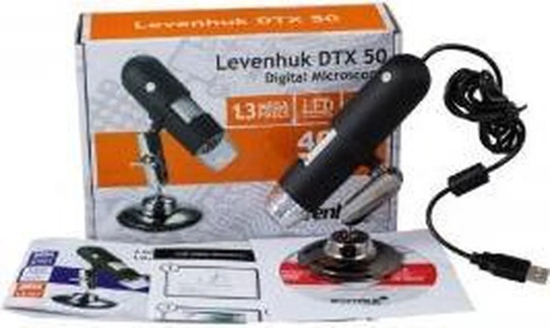 DTX 50 Digitale USB Microscoop met 8 leds instelbaar