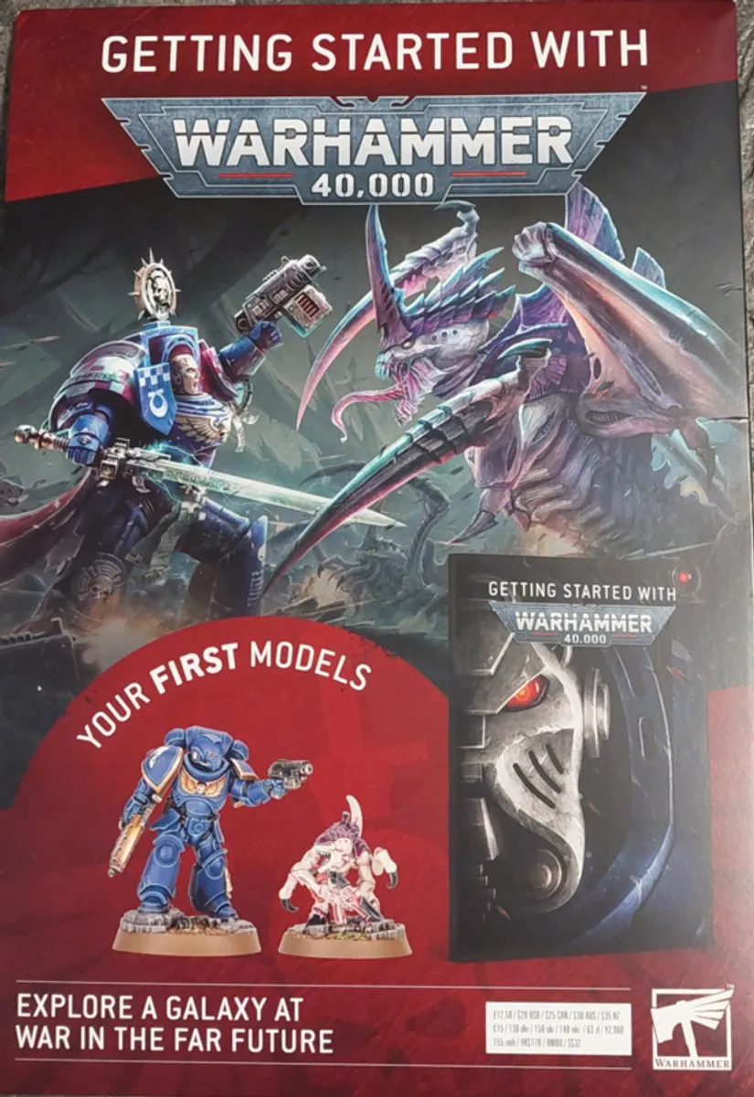Games Workshop Warhammer 40K Getting Started Set