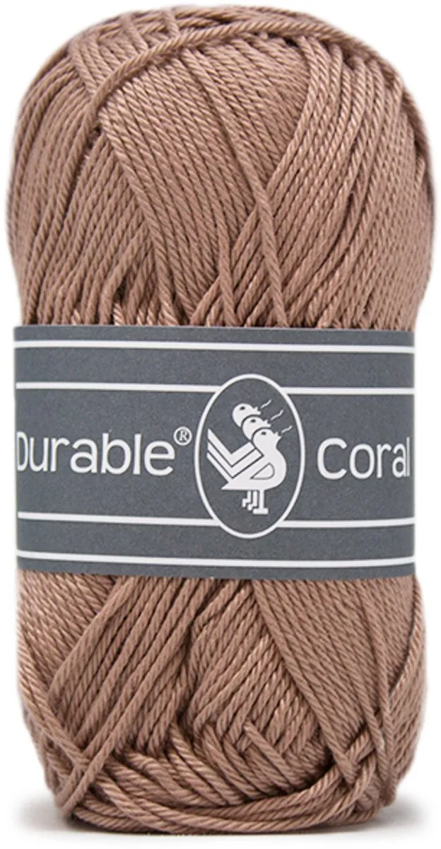 Durable Coral 2223 Garen - Gemerceriseerd Katoen - Liver