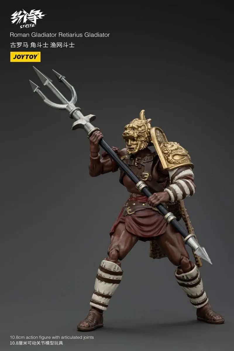 Joy Toy Strife Action Figure JT00713 Roman Gladiator - 1/18 - 11cm - Multi - afbeelding 6 van 6
