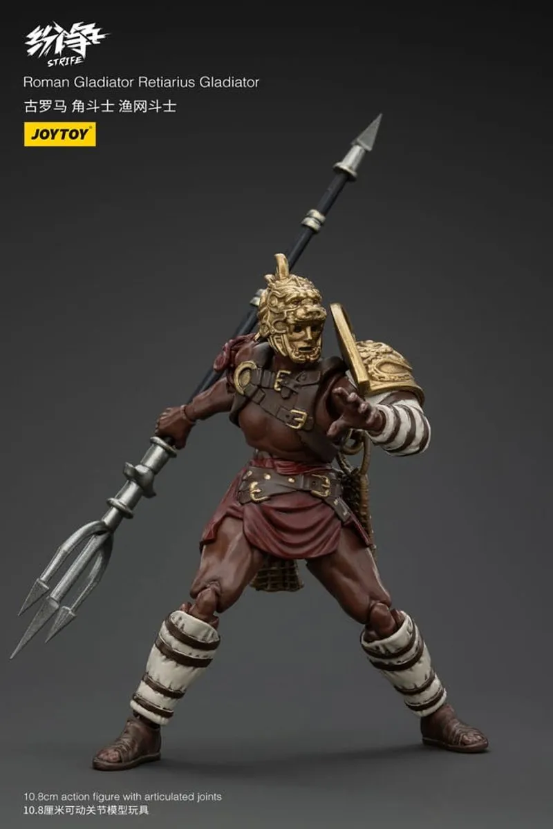 Joy Toy Strife Action Figure JT00713 Roman Gladiator - 1/18 - 11cm - Multi - afbeelding 3 van 6