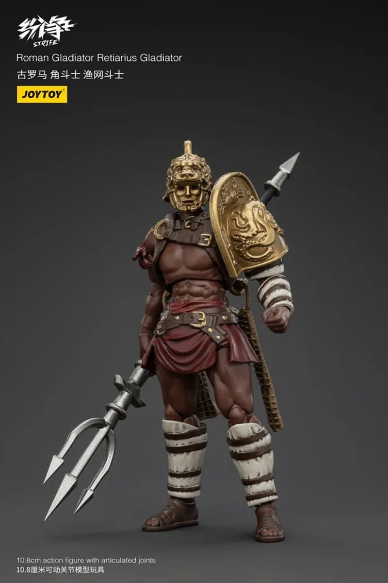 Joy Toy Strife Action Figure JT00713 Roman Gladiator - 1/18 - 11cm - Multi - afbeelding 2 van 6