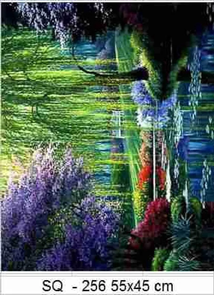 VDTOYS® DIAMOND PAINTING volwassenen - VDTD256 - vierkante steentjes - full - groot formaat - nieuwe tekeningen - 45 op 45 cm (canvas) - 40 op 40 (foto)