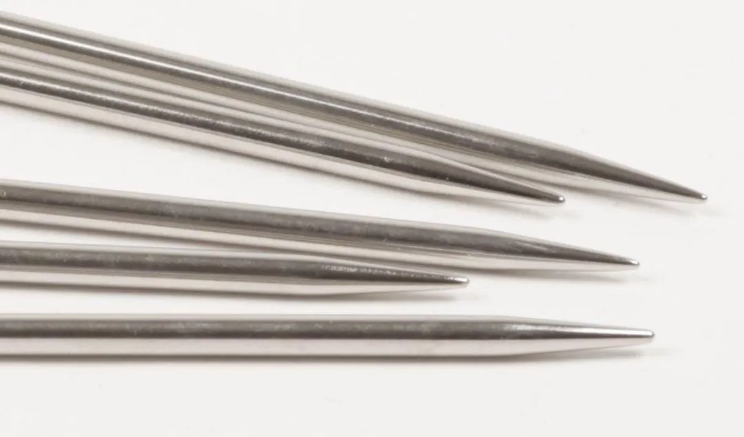 Drops Pro Classic Kousenbreinaalden 15cm - Zilver