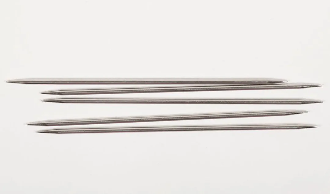 Drops Pro Classic Kousenbreinaalden 15cm - Zilver