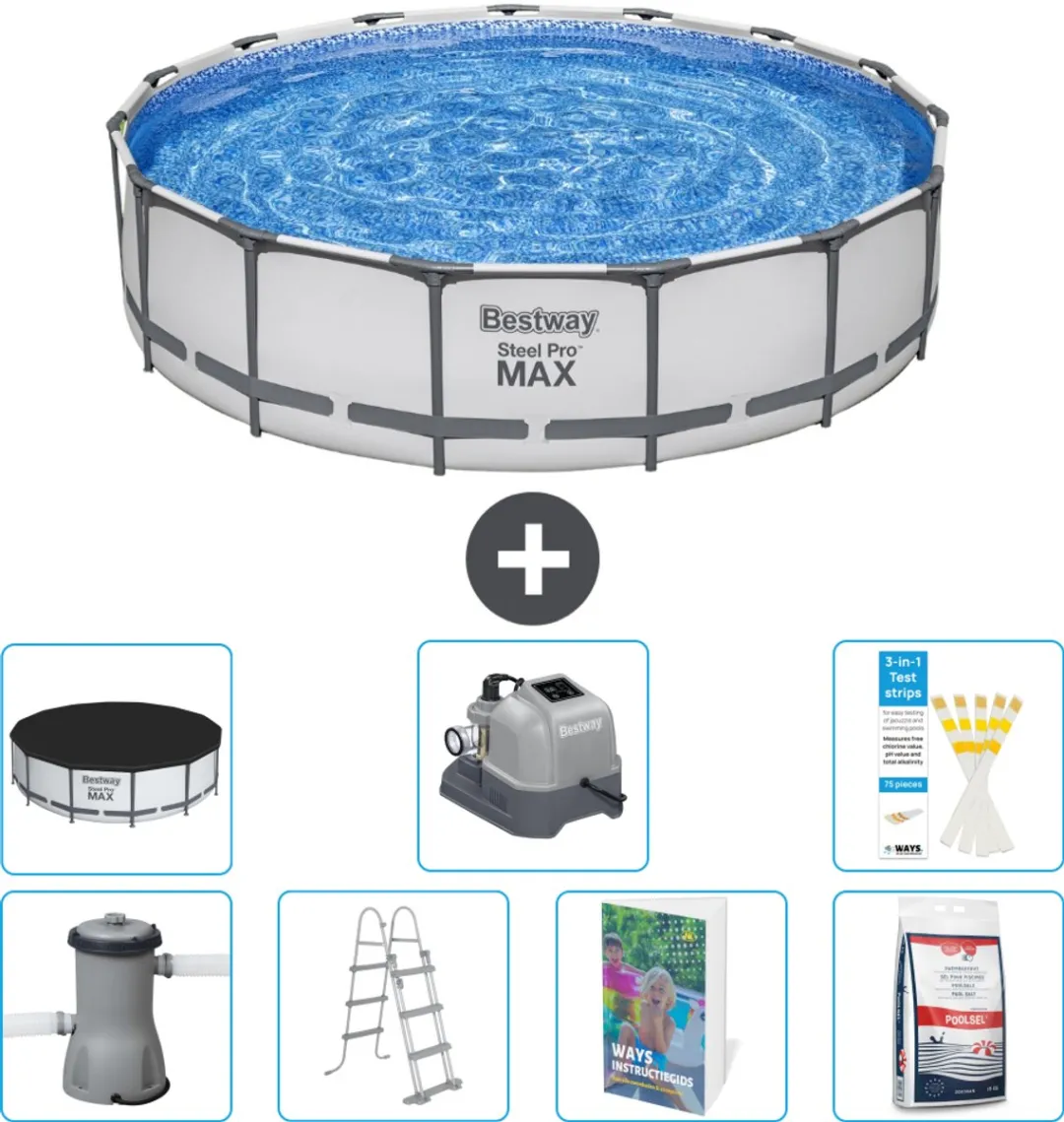 Bestway Steel Pro MAX Zwembad 457x107cm