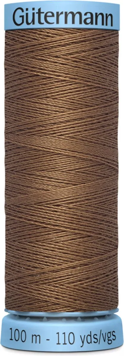 Gutermann Zijde Garen 100m - Zwart/Grijs/Wit