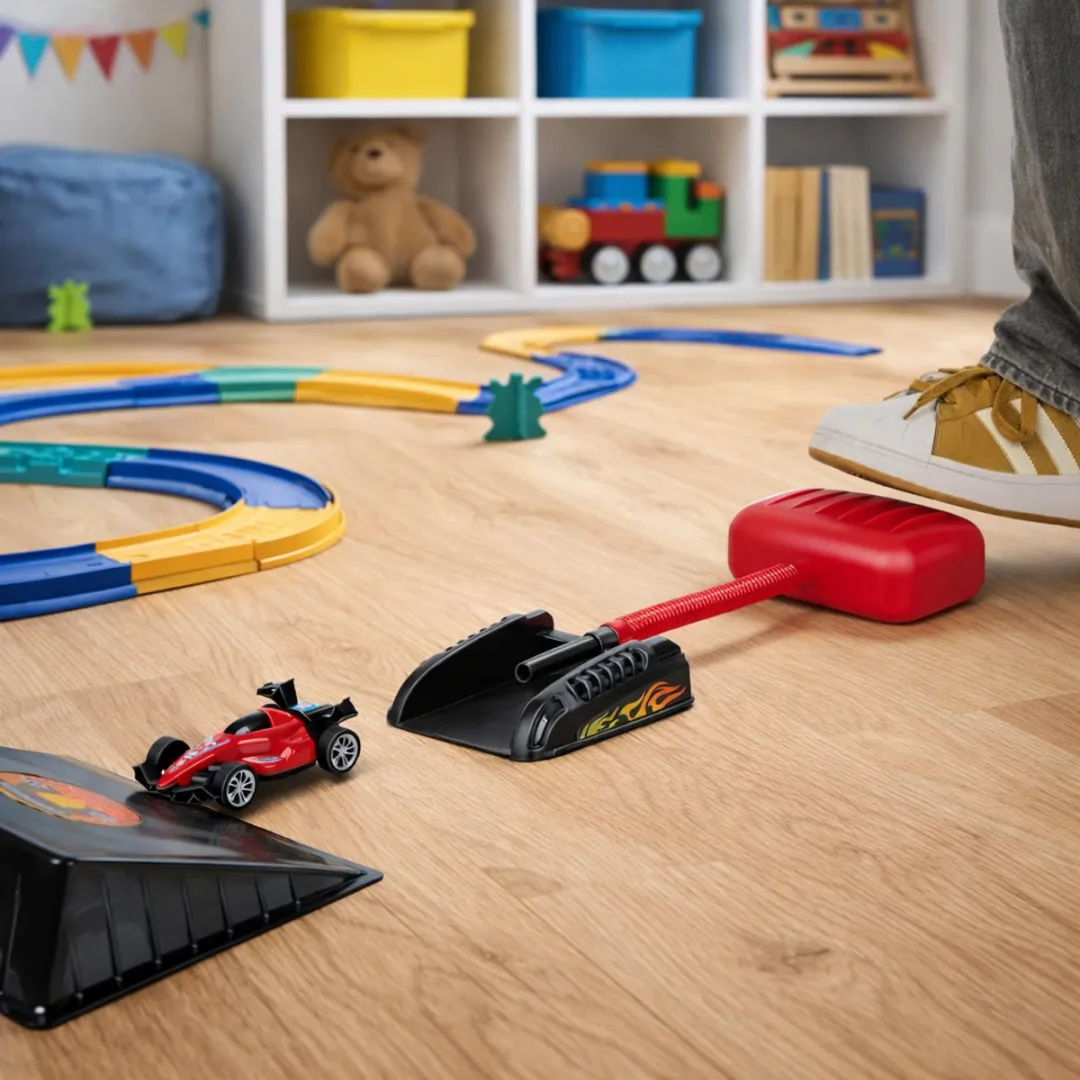 Eddy Toys Springende Raceauto Set - Launch Race Cars - 3-delig