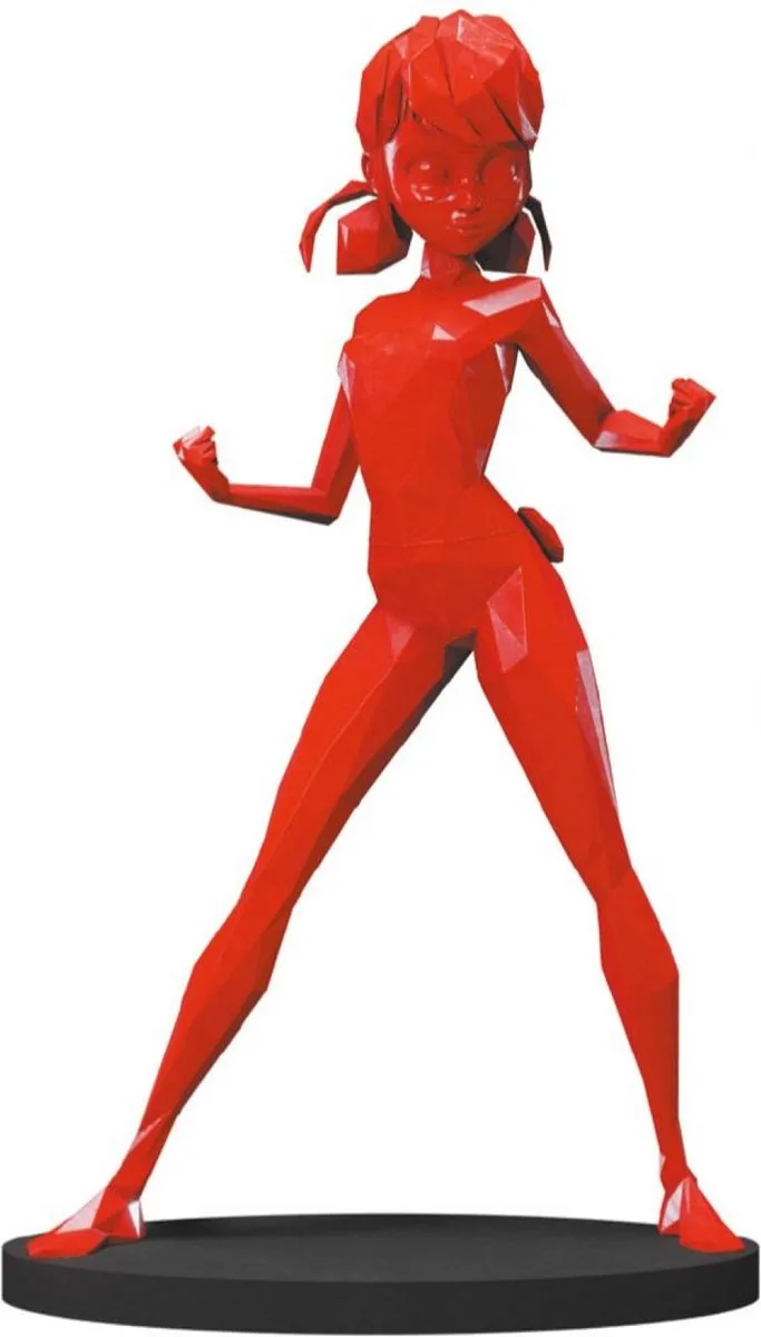 Plastoy - Miraculous - Ladybug Monochroom Beeldje van Orlinski