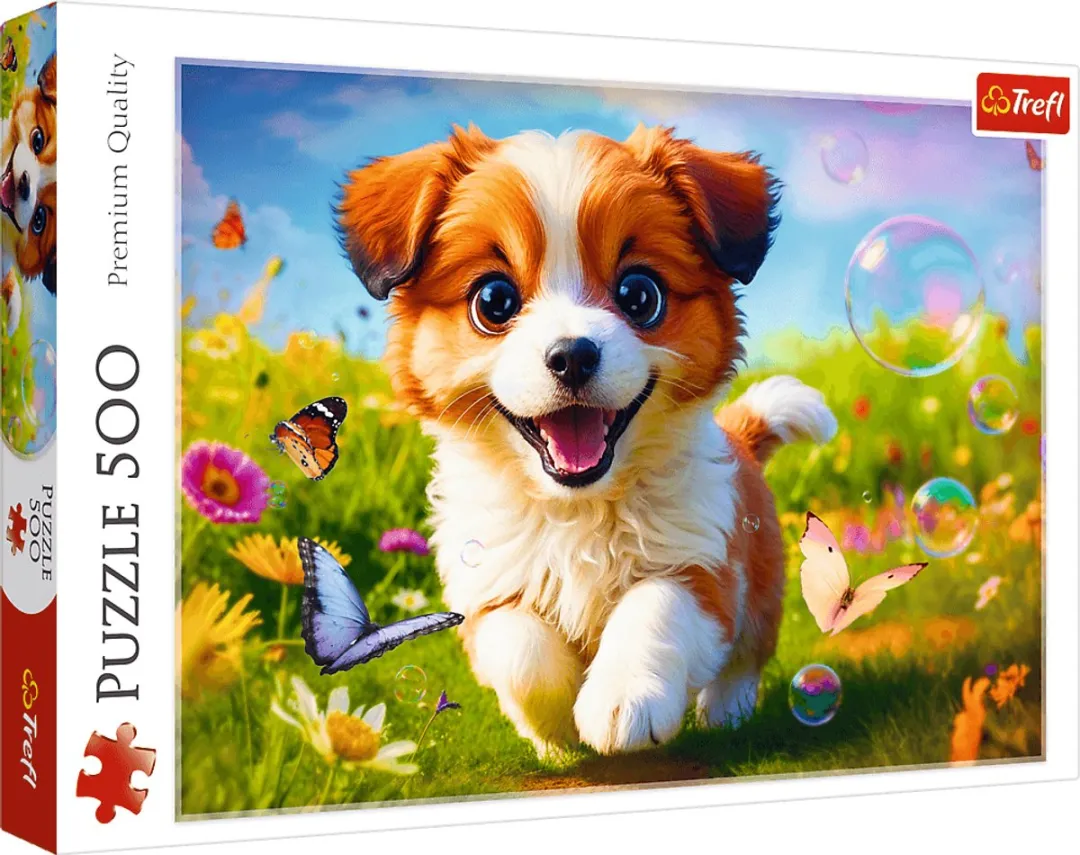 Trefl Happy Puppy Puzzel 500 Stuks