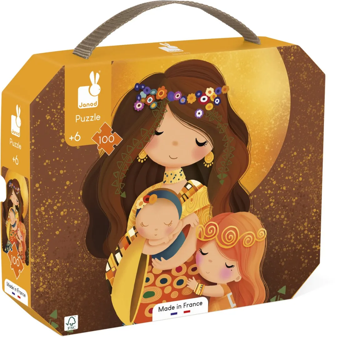 Janod Puzzel Gustav Klimt 100 Stukjes