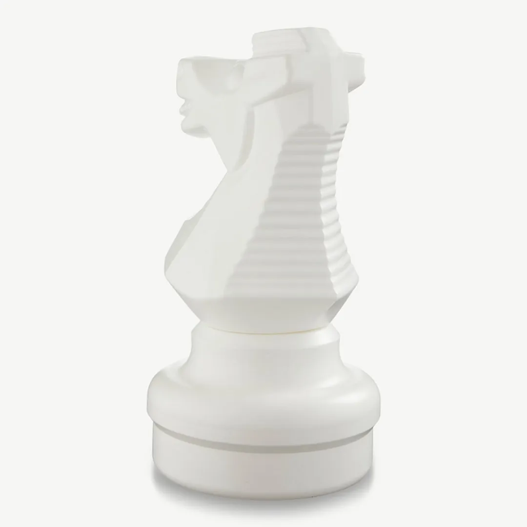 Ubergames Schaakstuk Paard 45cm - Wit