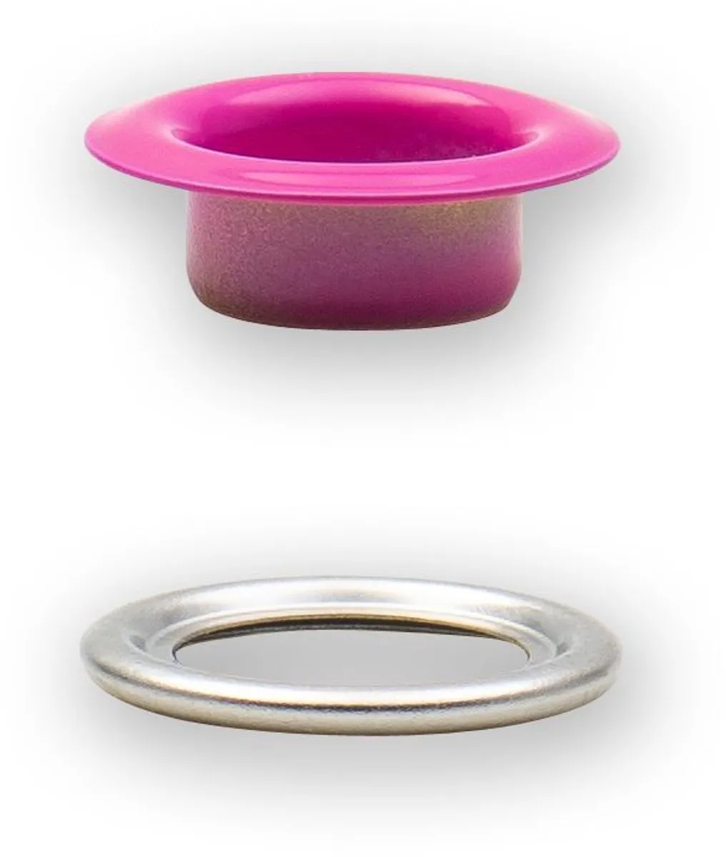 Prym Ringen met schijven 11mm - 20 Stuks - Fuchsia